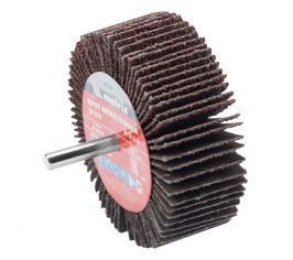 Круги лепестковые радиальные (с оправкой)