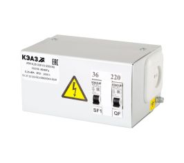 Малогабаритный распределительный щиток в сборе