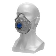 Полумаска фильтрующая формованная,модель «Исток»,с угольным слоем,с клапаном выдоха FFP1 NR
