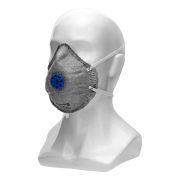 Полумаска фильтрующая формов,модель«Исток»,с угольным слоем,с клапаном выдоха, FFP1 NR, 10шт