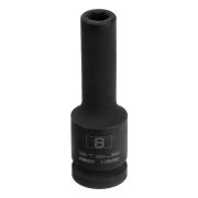 Головка ударная удлиненная шестигранная, 8 мм, 1/2, CrMo Stels