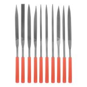 Набор надфилей, 180 х 5 мм, 10 шт, пластиковые рукоятки Matrix