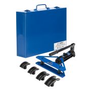 Трубогиб гидравлический горизонтальный, 6т, башмаки 3/8«–1», в металлическом кейсе Stels