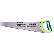 Ножовка по дереву «Зубец», 450 мм, 7-8 TPI, каленый зуб 3D, двухкомпонентная рукоятка Сибртех