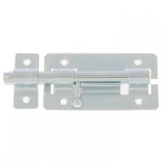 Задвижка дверная ЗД-01, цинк, (Металлист)