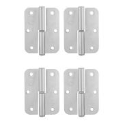 Петля накладная ПН1-85 левая, цинк, 4 шт, (Металлист)