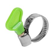 Хомуты металлические элемент крепления с формой ключа 16-25 мм, 100 штук в упаковке Сибртех