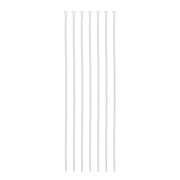 Хомуты, 400 x 4.8 мм, пластиковые, белые, 50 шт Сибртех