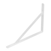 Кронштейн усиленный, 400 х 280 х 30 х 4 мм, белый Сибртех