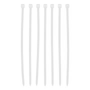 Хомуты, 100 x 2.5 мм, пластиковые, белые, 100 шт Сибртех