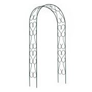 Арка садовая разборная «Узорная широкая» 2.5 х 0.38 х 1.2 м