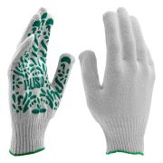 Перчатки садовые х/б, ПВХ покрытие, «Летний сад», 10 класс Palisad