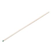 Черенок деревянный, 25 х 1200 мм, высший сорт, пластиковая резьба (подходит для метел, щеток)