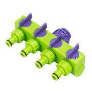 Разветвитель четырехканальный 1/2-3/4, регулируемый Palisad