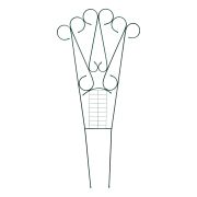 Шпалера «Комбинированная» 0.95 х 2 м