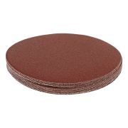 Круг абразивный на ворсовой подложке под «липучку», P 180, 125 мм, 10 шт Matrix