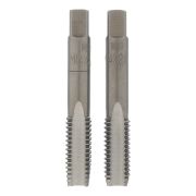 Метчик ручной М14 х 2 мм, комплект из 2 шт Сибртех