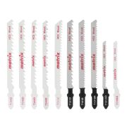 Набор полотен для электролобзика по дереву, 10 шт, T-SET1007 Matrix