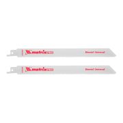 Полотна универсальные для сабельной пилы S1122VF, 200/1.8-2.5 мм, Bimetal, 2 шт, Pro Matrix