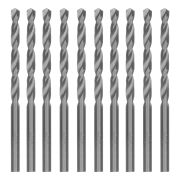 Сверло по металлу, 4.5 мм, полированное, HSS, 10 шт, цилиндрический хвостовик Matrix