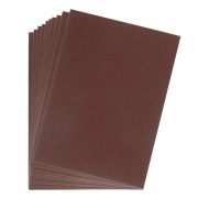 Шлифлист на тканевой основе, зернистость № 25, 240 х 170 мм, 10 шт, водостойкий, «БАЗ»