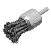 Щетка для дрели, 30 мм, «чашка» со шпилькой, крученая металлическая проволока Matrix