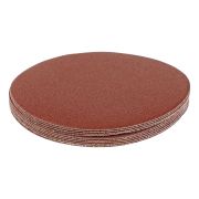 Круг абразивный на ворсовой подложке под «липучку», P 150, 125 мм, 10 шт Matrix