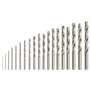 Набор сверл по металлу, 1-10 мм, (через 0.5 мм) HSS 19 шт, пластиковая коробка, цилиндрический хвостовик Сибртех