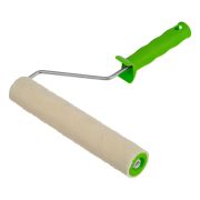 Валик «Велюр» с ручкой, 240 мм, ворс 5 мм, D 36 мм, D ручки 6 мм Сибртех