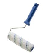 Валик «Водные краски», 180 мм, ворс 12 мм, D - 36 мм, D ручки - 6 мм, полиэстер Сибртех