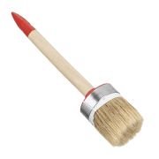 Кисть круглая, Профи №16 (55 мм) натуральная щетина, деревянная ручка MTX