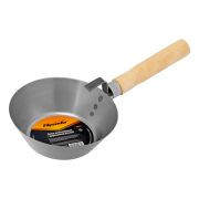 Ковш стальной штатурный, деревянная ручка Sparta