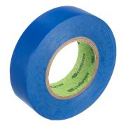 Изолента ПВХ, 19 мм х 20 м, синяя Сибртех