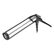 Пистолет для герметика, 310 мл, «скелетный», усиленный с фиксатором, шестигранный шток 7 мм Sparta