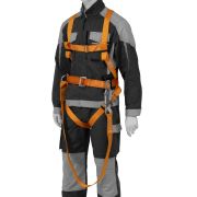 Удерживающая привязь УП IIЖ,с наплечными и набедренными лямками,А-строп из синтетической ленты Сибртех