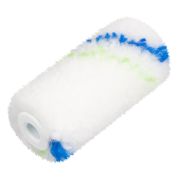 Мини-валик сменный «Водные краски», 60 мм, ворс 12 мм, D 16 мм, D ручки 6 мм, полиэстер Сибртех