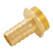 Штуцер для шланга 3/4« с наружной резьбой G1» Denzel