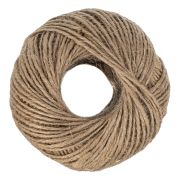 Шпагат джутовый, 1 мм, L 140 м, 2-ниточный, Сибртех