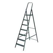 Стремянка 7 ступеней, компактная, стальная Сибртех
