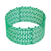 Протектор для защиты стволов деревьев, комплект 4 шт., зеленый Palisad