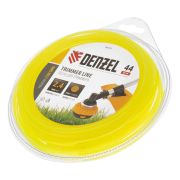 Леска для триммера, круглая 2.4 мм х 44 м, блистер Flex cord Denzel