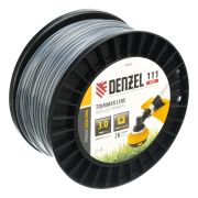 Леска для триммера двухкомпонентная квадрат, 3,0мм х 111м, на DIN катушке EXTRA CORD Denzel