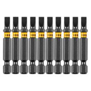 Бита SL5,0х50, сталь S2, шестигранный профиль, 10 шт. Е 6,3 Denzel