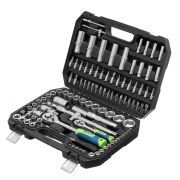 Набор инструментов, 1/2«, 1/4», 108 предметов// Сибртех