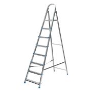 Стремянка, 8 ступеней, стальная, оцинкованная Сибртех
