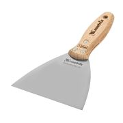 Шпательная лопатка из нержавеющей стали, 120 мм, буковая рукоятка, EFP Matrix