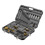 Набор инструментов, 1/2«, 1/4», CrV, S2, пластиковый кейс, 194 предмета Denzel