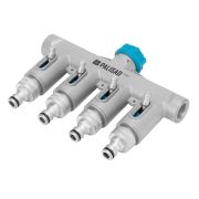 Разветвитель четырёхканальный, с внутренней резьбой 3/4