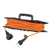 Удлинитель-шнур силовой Garden Series, б/з, ПВС, 20м, 1 розетка, 2 x 1 мм, Denzel