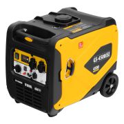 Генератор инверторный GS-4500iSE, 4,5 кВт, 230 В, закрытый корпус, электростартер DENZEL